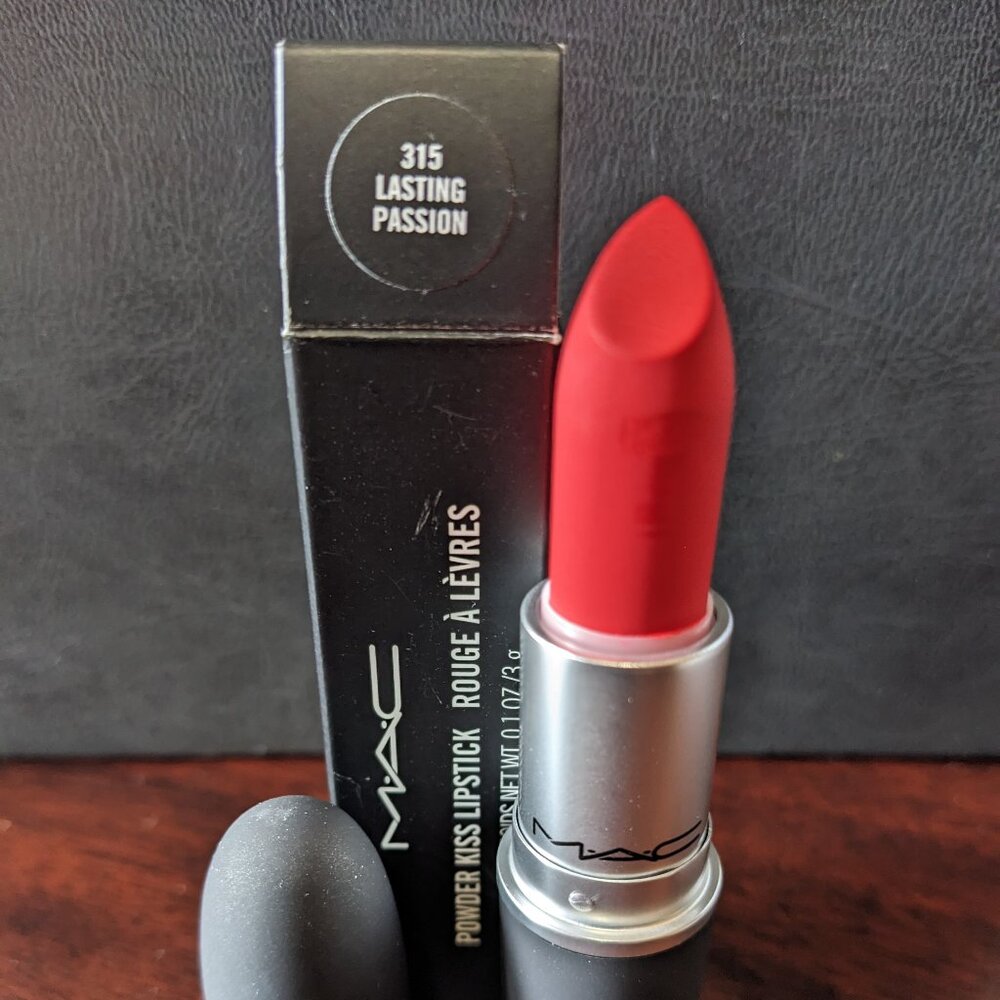 MAC Lasting Passion Powder Kiss Lipstick